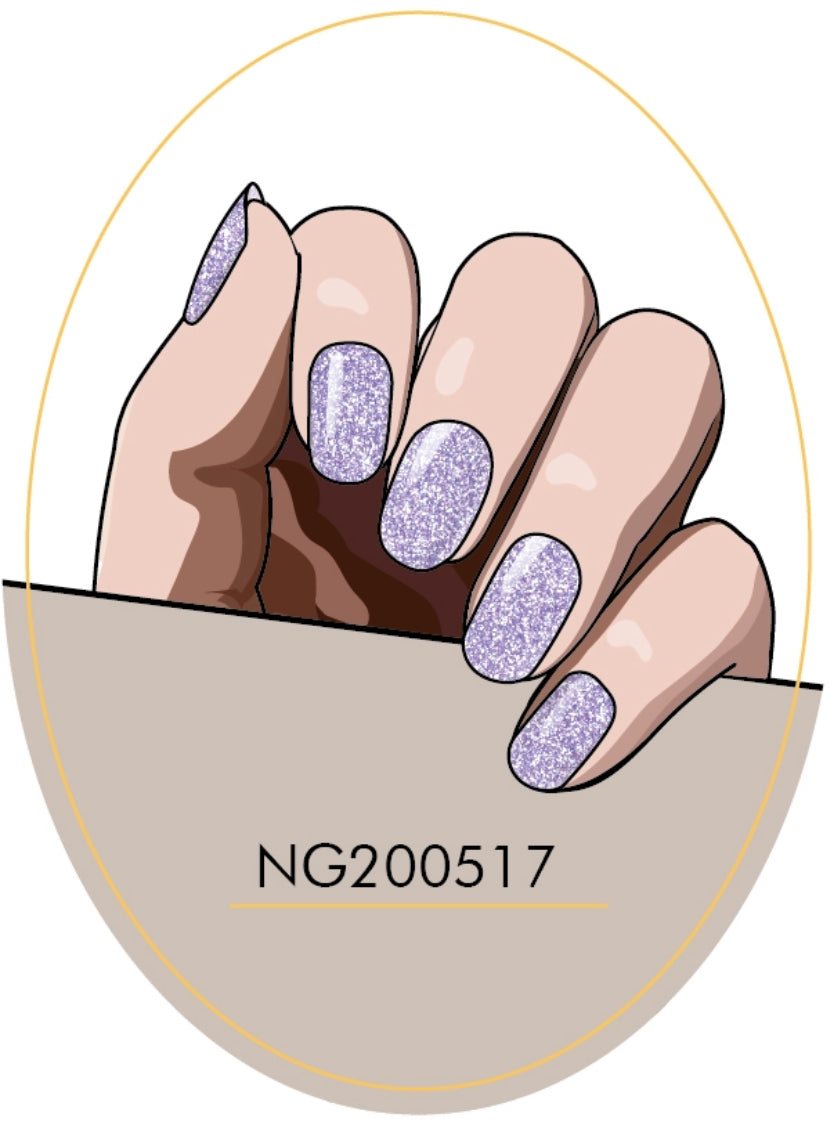 Lavendel Glitter NG517