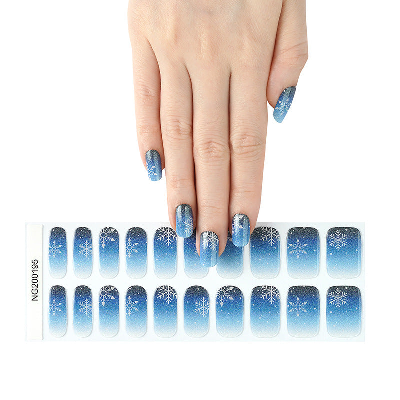 Blue Snowflake NG195