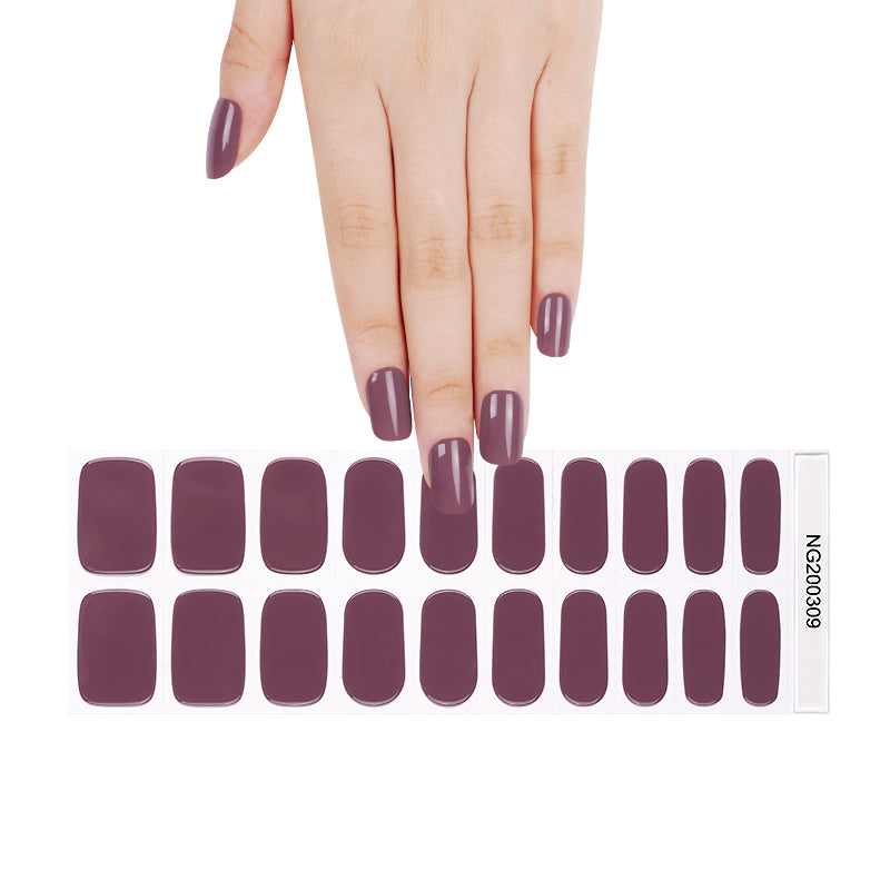 Mauve Nails NG309