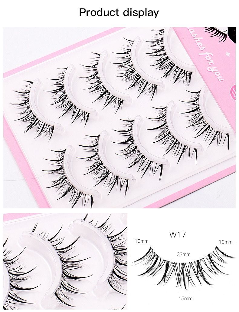 Wet Lashes 5-Set W17