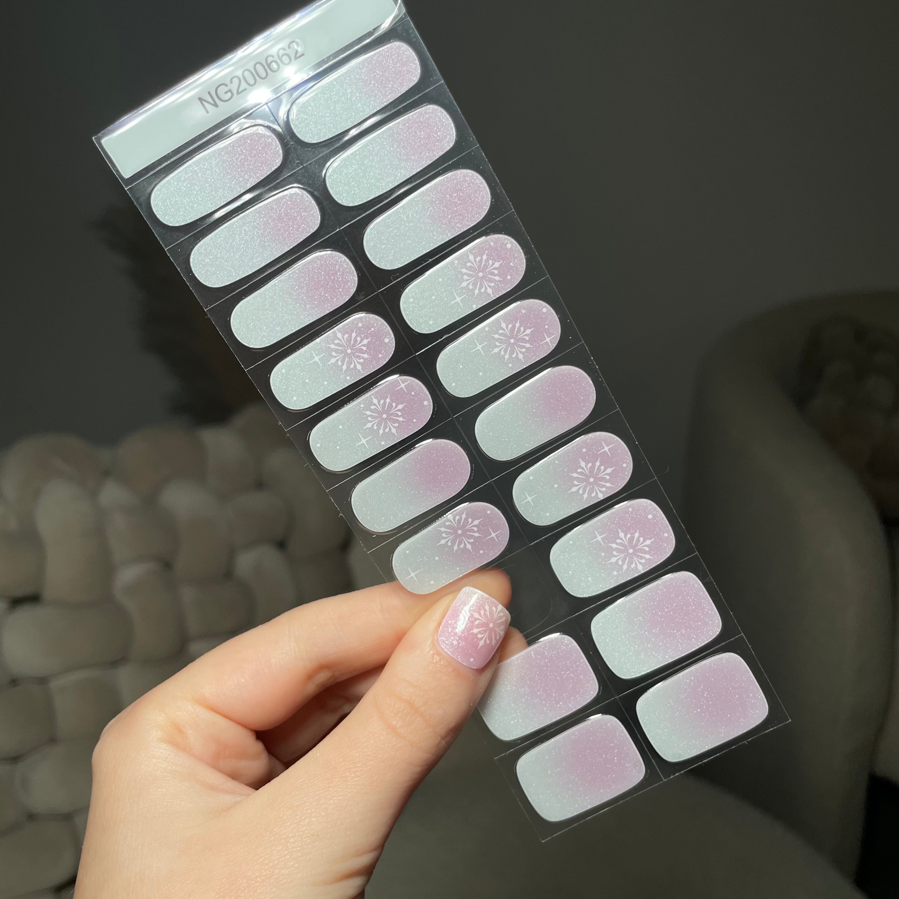 Glitter Babyboomer Snowflake NG662