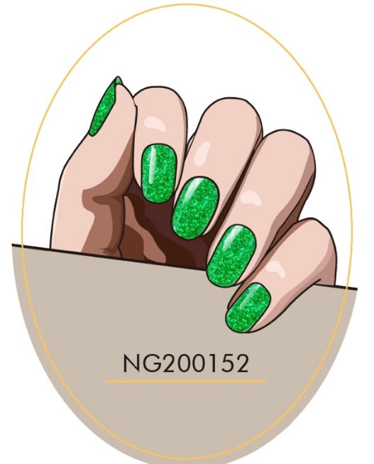 Green Glitter NG152