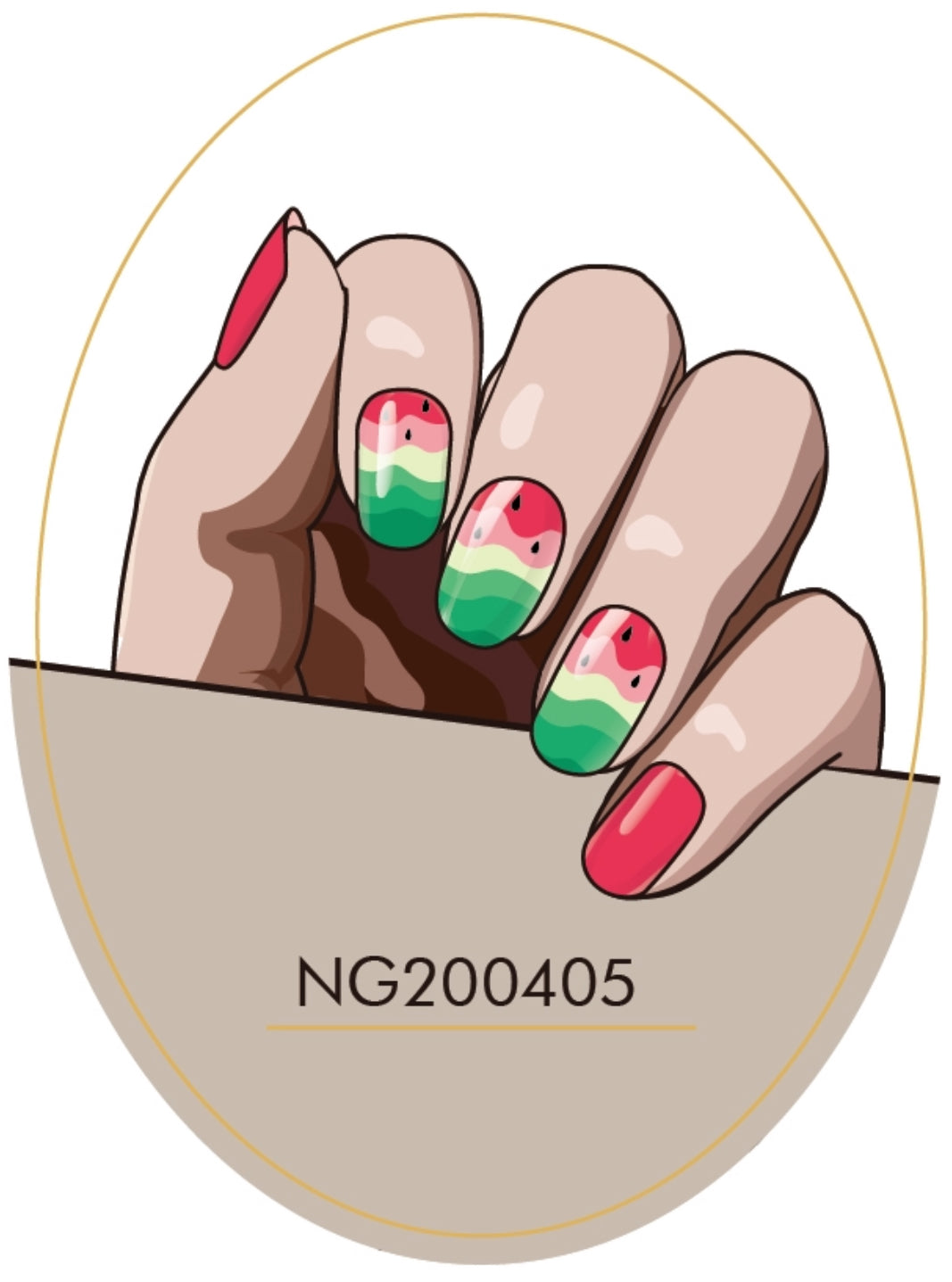 Melon Nails NG405