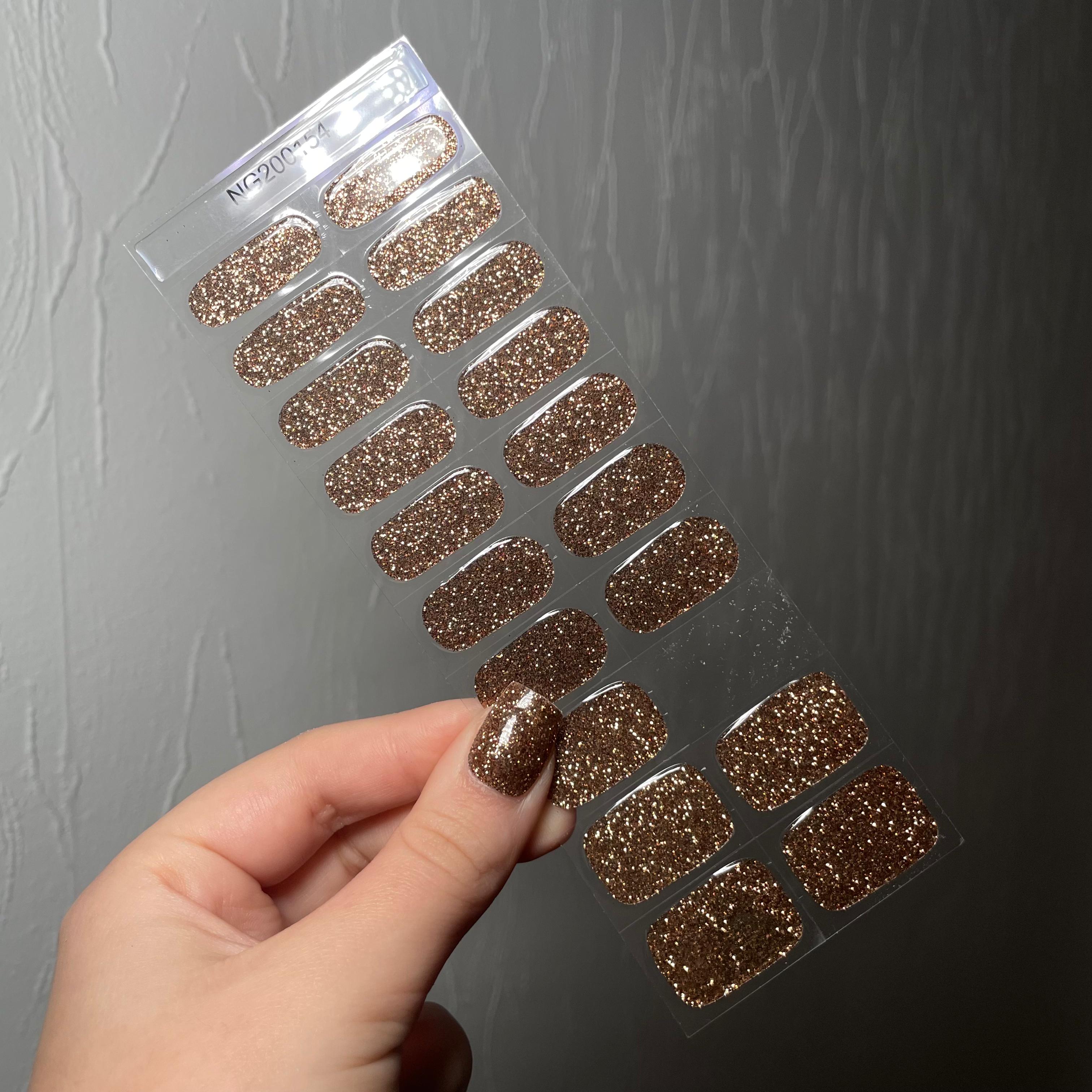 Brown Glitter NG154